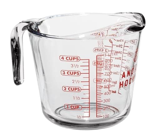 Image of Anchor Hocking Measuring Jug, 1.0 Litre Tempered Glass