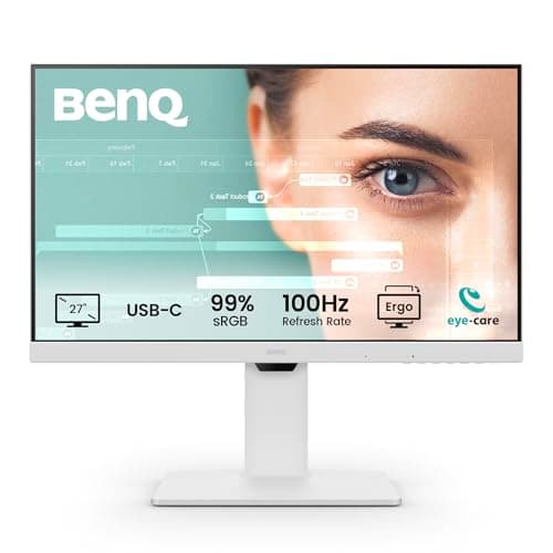 Image of BenQ GW2786TC 27" IPS 1080p Home Office Monitor, FHD, USB-C (65W Power delivery), 100Hz, Eye-Care, Ergo Design, USB hub, Daisy-Chain, high Refresh Rate, 99% sRGB, HDMI, Display Port, TÜV Certified