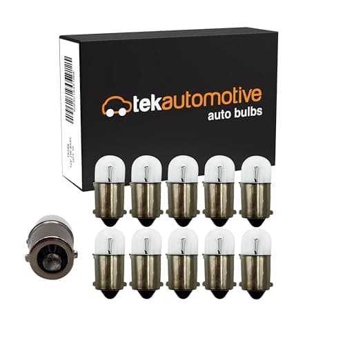 Image of Tek Automotive 288 12V 2W BA9S Indicator Dashboard Bulb 10 Pack - Instrument Panel Light