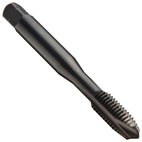 Image of Dormer E011M12X1.0 Series E011 HSS-E-PM Spiral Point Machine Tap Metric Fine with Steam Tempered Finish, ISO Standard, MF12 x 1.00 mm Thread, 89 mm Length