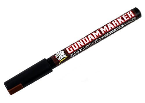 Image of Gundam Marker - Brown GM-303P (Sumi-ire Pour Type for Panel Lines)