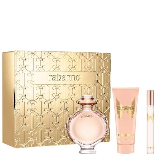 Image of Paco Rabanne Olympea Eau de Parfum 80ml Gift Set 2024 (Contains 80ml EDP, 100ml Body Lotion and 10ml Travel Spray)