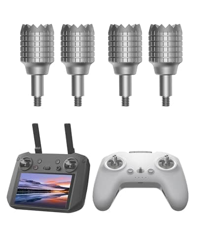 Image of LKTOP 2 Pairs Controller Stick Replacement Joystick for DJI 𝗥𝗖 𝗣𝗿𝗼, 𝗙𝗣𝗩 𝗥𝗲𝗺𝗼𝘁𝗲 𝗖𝗼𝗻𝘁𝗿𝗼𝗹𝗹𝗲𝗿 𝟮/𝟯, Thumb Rocker for DJI Mini 3 Pro, Air 2S, Mavic 3/Pro/Classic/Cine, Avata/2, FPV