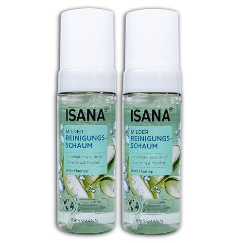 Image of Isana Mild Cleansing Foam 2 x 150 ml Pack of 2