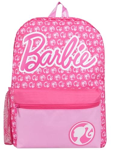 Image of Barbie Backpack | Girls Backpack | Girls School Bags | Kids Backpacks | One Size Pink