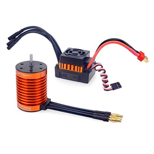 Image of DollaTek Waterproof F540 3300KV Brushless Rc Car Motor +60A ESC Combo Set For 1/10 Rc Car