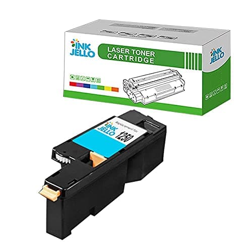 Image of InkJello Compatible Toner Cartridge Replacement for Dell 1250 1250c 1350 1350cnw 1355 1355cn 1355cnw C1760 C1760nw C1765 C1765nfw DELL1250C (Cyan, Single-Pack)