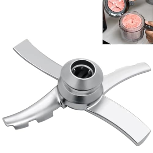 Image of Replacement Paddle Blade Compatible with Ninja CREAMi Ice Cream Maker NC300UK, Spare Parts Blade for Ninja Frozen Dessert Maker NC300UKCO NC300UKCP NC301UK Accessories