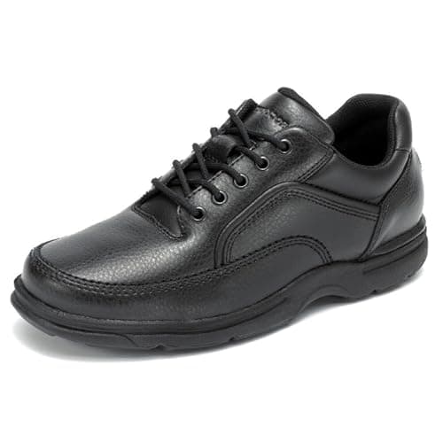 Image of Rockport Men's Eureka Walking Shoe Sneaker, Black, 9 UK Wide