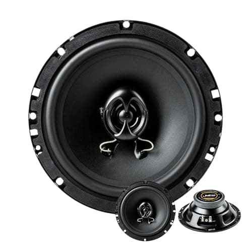 Image of Juice S620 6.5 Inch 17cm 2-Way Coaxial Car Door or Parcel Shelf Speaker Upgrade, Efficient Power Handling, 300Watts Peak Power,Black