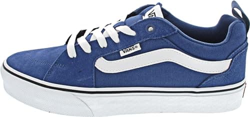 Image of Vans Men's Filmore Sneaker, Suede/Canvas Blue/White, 12 UK
