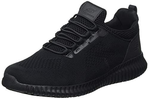 Image of Skechers Men's Cessnock Sneaker, Black, 7 UK
