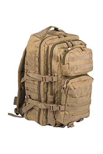 Image of Mil-Tec MOLLE Tactical Assault Backpack - Large 36 Litre (Coyote)