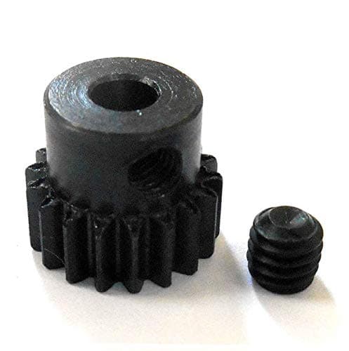 Image of L918 48DP 48 DP 18T 18 Teeth Tooth Motor Pinion Gear Black 540 3.17mm Bore