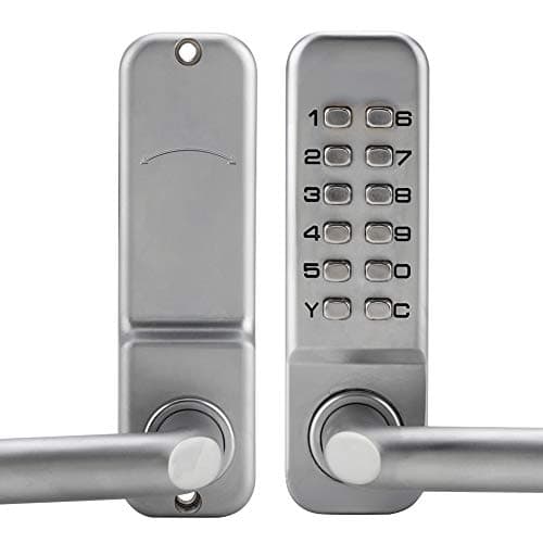 Image of Waterproof Mechanical Code Lock, 1-11 Digit Code Combination Cam Password Security Coded Lock Keyless Mechanical Combination Door Lock for Office Home Wooden Door