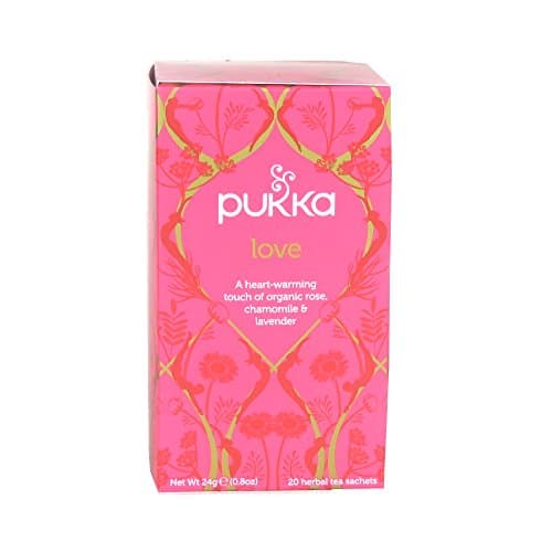 Image of Pukka Love Rose and Chamomile Tea - 20 Bags