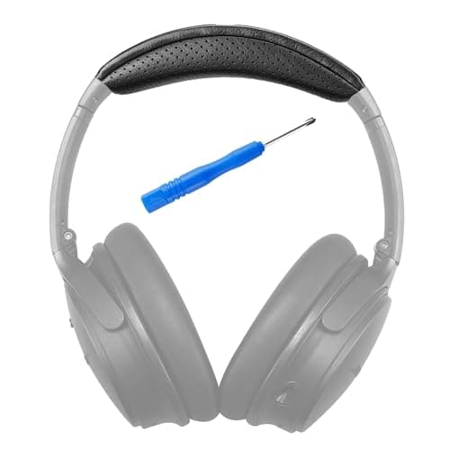 Image of Accessory House AHG Global Sheepskin Leather Soundlink ae2 QC25 Replacement Headband Pad Cushion. Compatible with Bose SoundLink Around-Ear II wireless SoundTrue AE2 Quietcomfort 25 Headphones