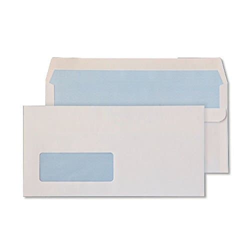 Image of Blake Purely Everyday DL 110 x 220 mm 80gsm Self Seal Window Envelopes (FL2884) White - Pack of 1000