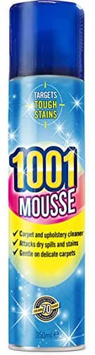 Image of 1001 Mousse Carpet and Upholstery Cleaner, Tough On Stains, Gentle On Rugs, Upholstery and Carpets, Floral Scented Cleaner, 350 ml