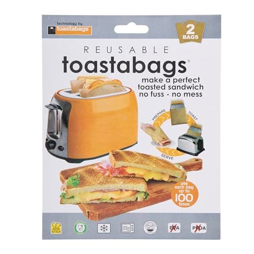 Image of Reusable 100 use toastabags Gold Twin Pack