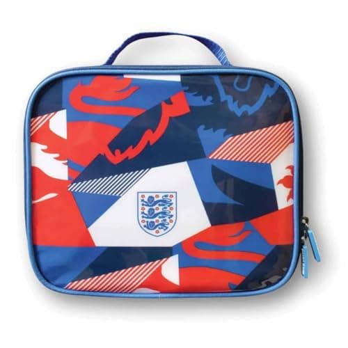 Image of England FA Patch Lunch Bag (One Size) (Blue/Red/White)