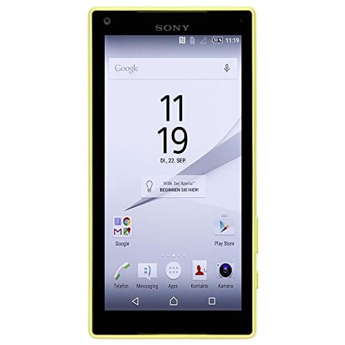 Image of Sony Xperia Z5 Compact 32GB 4G Yellow - smartphones (Single SIM, Android, NanoSIM, GSM, GPRS, HSPA, UMTS, LTE)