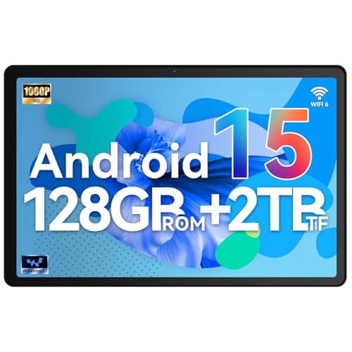 Image of Gleeso Tablet Android 15, Tablet 10 Inch with 30GB RAM+128GB ROM | Octa-Core A733 Processor | WiFi 6 | Android Tablets 10 Inch with 6200mAh | Bluetooth 5.4 | OTG | PC Mode(Gray)