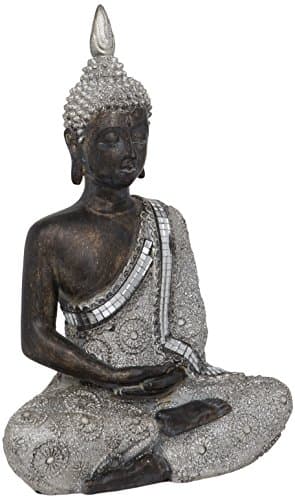 Image of Thai Sitting Meditating Buddha 7.6-Inch / 19.5cm