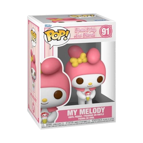 Image of Funko Pop! Sanrio: HK - My Melody - Hello Kitty - Collectable Vinyl Figure - Gift Idea - Official Merchandise - Toys for Kids & Adults - Cartoons Fans - Model Figure for Collectors and Display