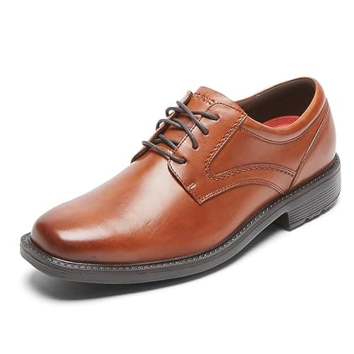 Image of Rockport Men's Style Leader 2 Plain Toe Oxford, British Tan, 10.5 UK