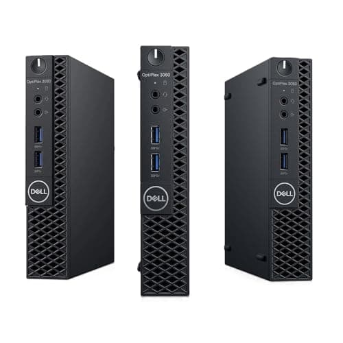 Image of Dell Optiplex 3060 USFF Micro Mini PC Computer i5-8500T Wi-Fi Windows 11 Pro (Renewed) (8GB - 500GB)