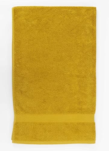 Image of La Maison 100% Egyptian Cotton 600GSM Premium Towels Super Soft Everyday Use Fade Resistant Highly Absorbent Quick Dry Face Hand Bath Sheet (50cm x 85cm Hand Towel, Mustard)