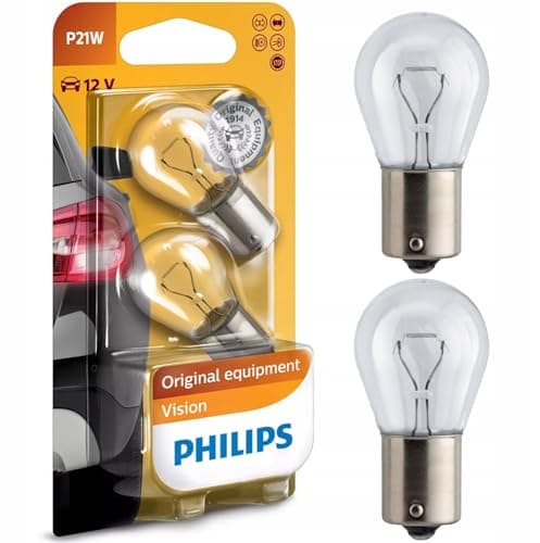 Image of Philips 0730012 12498B2 P21W Premium 12 V - Pack of 2