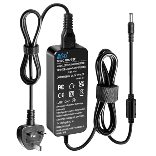 Image of KFD 20V/19V 6A 120W Power Supply Adapter for ASUS ROG Strix OLED XG27AQDMG Gaming Monitor, ASUS ExperCenter PN65 PN64 PN54 ASUS NUC 15 Pro/15 pro plus/14 Pro AI MINI PC AC Adapter Power Cord Cable