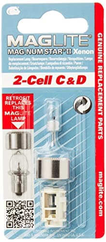 Image of Maglite LMXA201 2 Cell Magnum Star Xenon II Replacement Bulb (Blister Pack), White