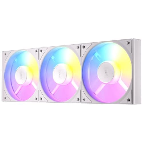 Image of Antec Connect 120 ARGB C120 ARGB White_3PK Interlocking/Set of 3 / White/Forward Rotation Model
