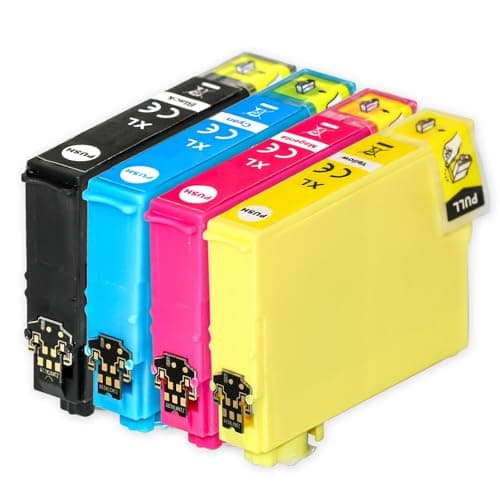 Image of 1 Go Inks Set of 4 Ink Cartridges to replace Epson T2996 (29XL Series) Compatible/non-OEM for Epson Expression Home Printers (4 Inks),Black, Cyan, Magenta, Yellow