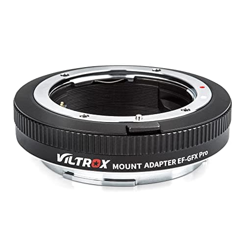 Image of VILTROX EF-GFX Pro Lens Adapter - Auto-Focus Mount Adapter with Manual Aperture Ring for Canon EOS EF/EF-S Lenses to Fujifilm G-Mount GFX Cameras 100/100S/50S/50R