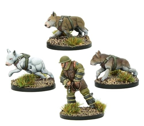 Image of Warlord Games Cerberus Squad - British Commonwealth for Konflikt 47 Highly Detailed 28mm Scale Miniatures