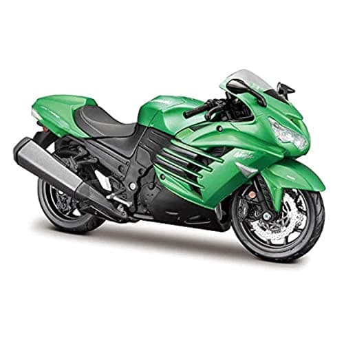 Image of Tobar Maisto Kawasaki Ninja ZX-14R Motorbike Build-It-Yourself Die-Cast Model Kit - 1:12 Scale