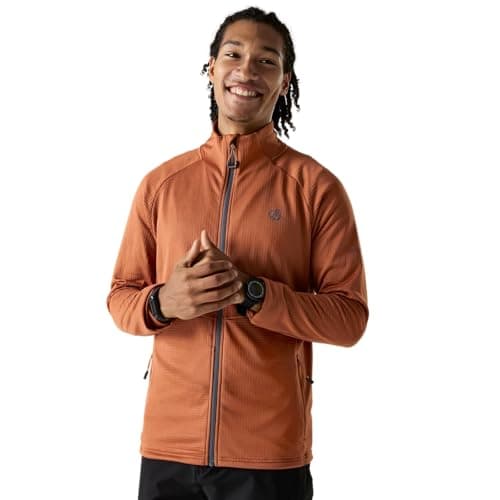 Image of Dare2b Men's Apex Stretch Hiking Midlayer, Lightweight Breathable Walking Jacket