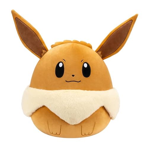 Image of Squishmallows Original 14-Inch Eevee Pokémon Plush - Ultrasoft Official Jazwares Plush