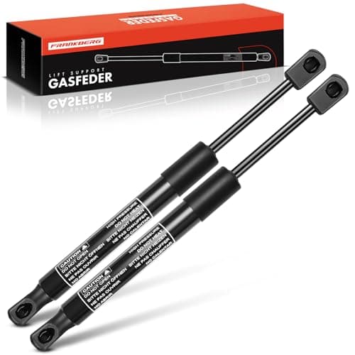Image of Frankberg 2x Gas Struts Tailgate Compatible with A5 8F7 All Engine Convertible 2009-2017 Replace# 8F0827550A