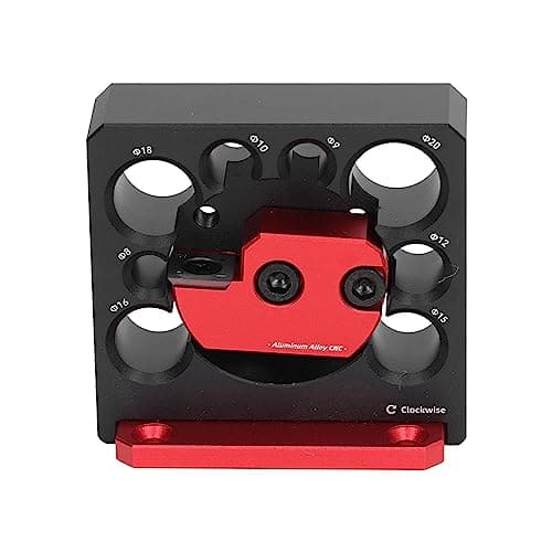 Image of Dowel Maker Jig Kit, 8mm to 20mm, Adjustable Aluminium Alloy Dowel Cutter, with Carbide for Woodworking Round Rod Dowel Maker Jig, Wooden Rods Sticks