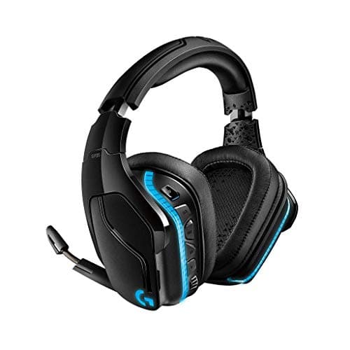 Image of Logitech G935 Gaming Headset 2.4 GHz Wireless 7.1 Surround Sound Pro for PC, Xbox One and PS4 - Black (Renewed)