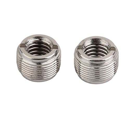 Image of AKORD 2Pcs 3/8" to 5/8" Microphone Clip Stand Thread Adaptors