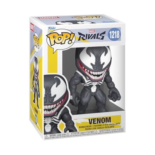Image of Funko POP! Games: Marvel Rivals - Venom - 1 in 6 chance of receiving the rare Chase variant - Styles may vary - Collectable Vinyl Figure - Gift Idea - Official Merchandise - Toys For Kids & Adults