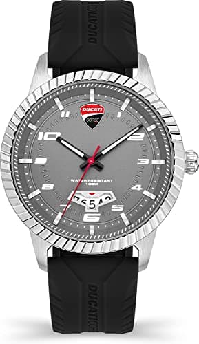 Image of Ducati DTWGN2019501 Men's Analogue Quartz Watch with Rubber Strap
