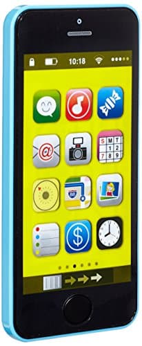 Image of BIECO Learning Fun Kids Smartphone | Toy Mobile Phone with 40 Sounds & Flashing Lights | Baby Toy from 6 Months | Musical | Pretend Play Phone | Baby Game