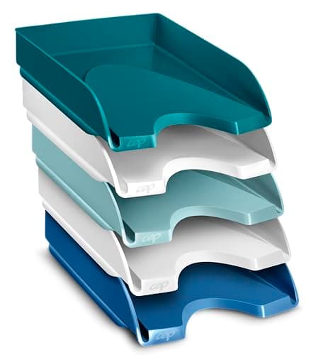 Image of CEP Riviera Pack (5 Riviera Letter Trays) 200+ Rim x5